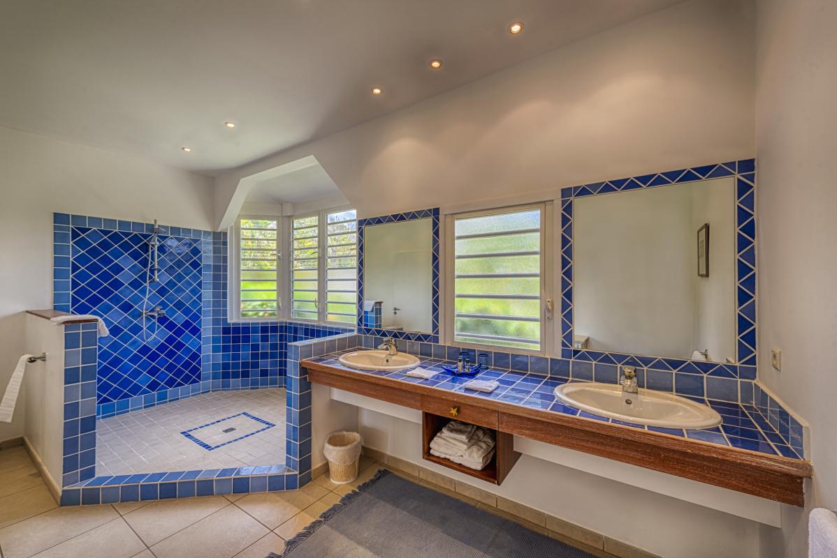 22.Location villa Oceane Terres Basses Saint Martin - Chambre